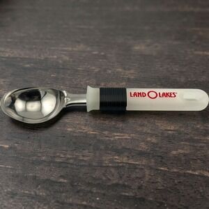 Vintage Land O Lakes Ice Cream Scoop Dairy Advertising Collectible Kitchen Tool